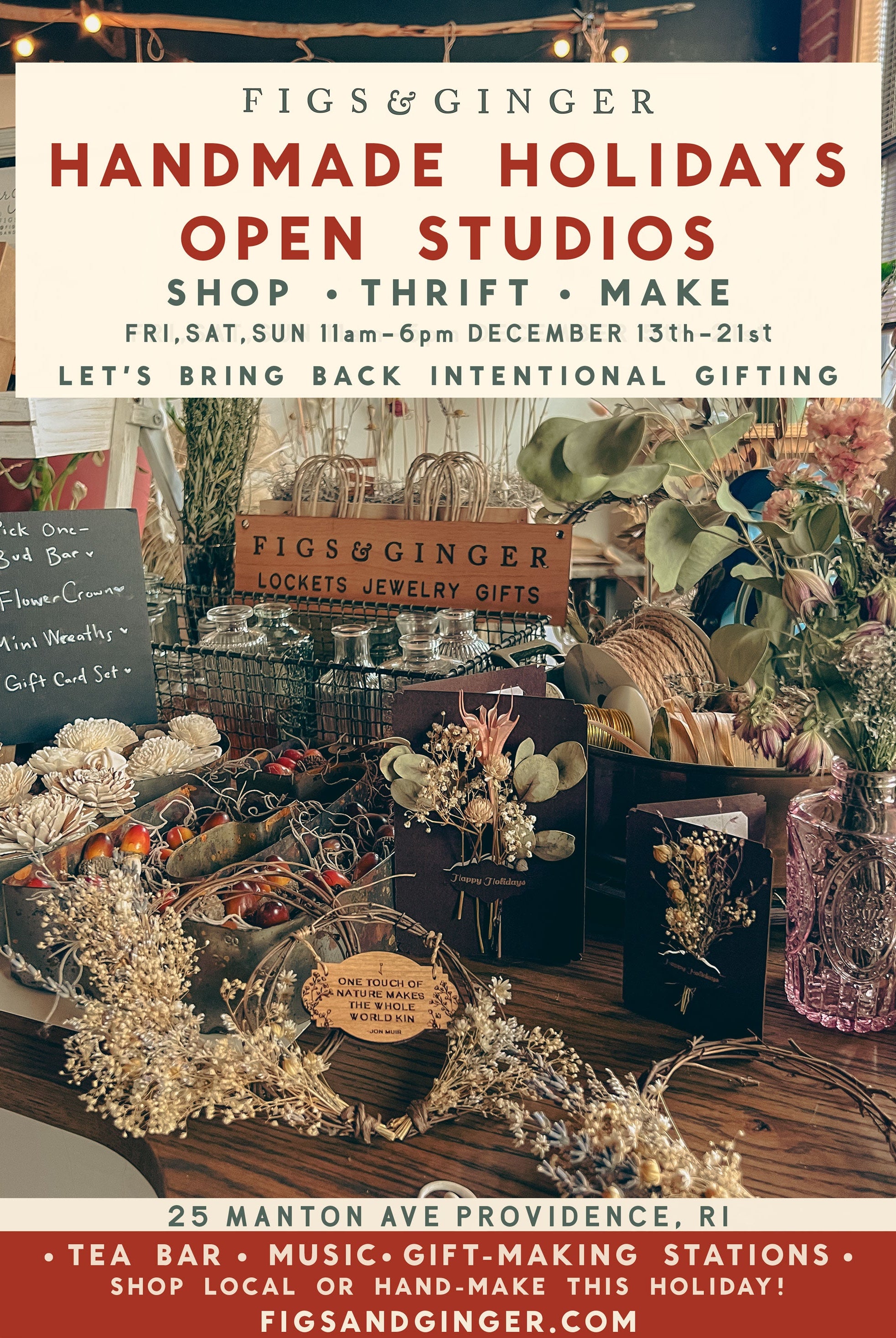 Figs & Ginger Handmade Holiday Open Studios