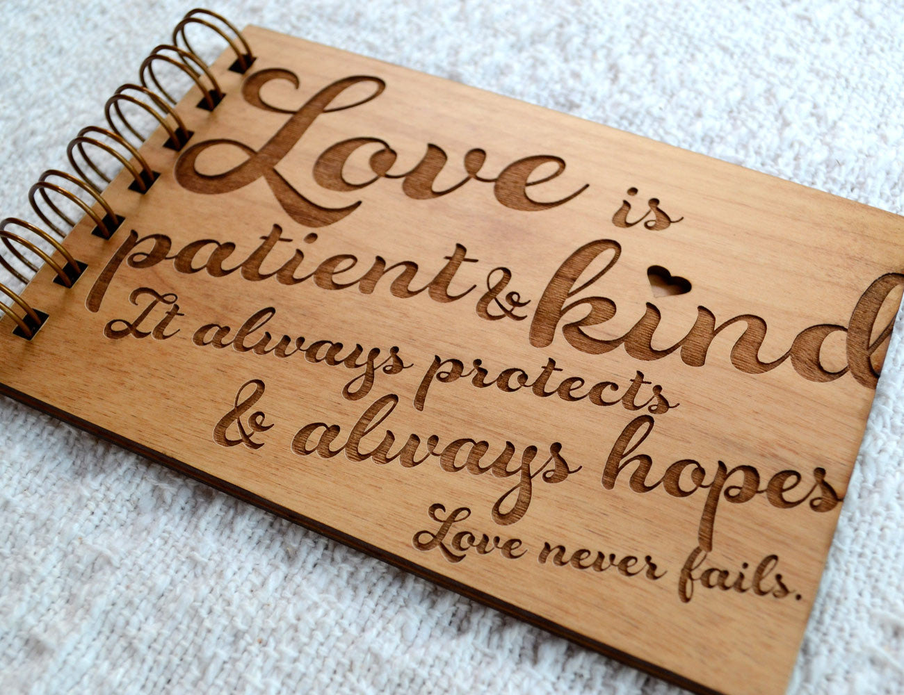 Love is Patient Guest or Vow Book