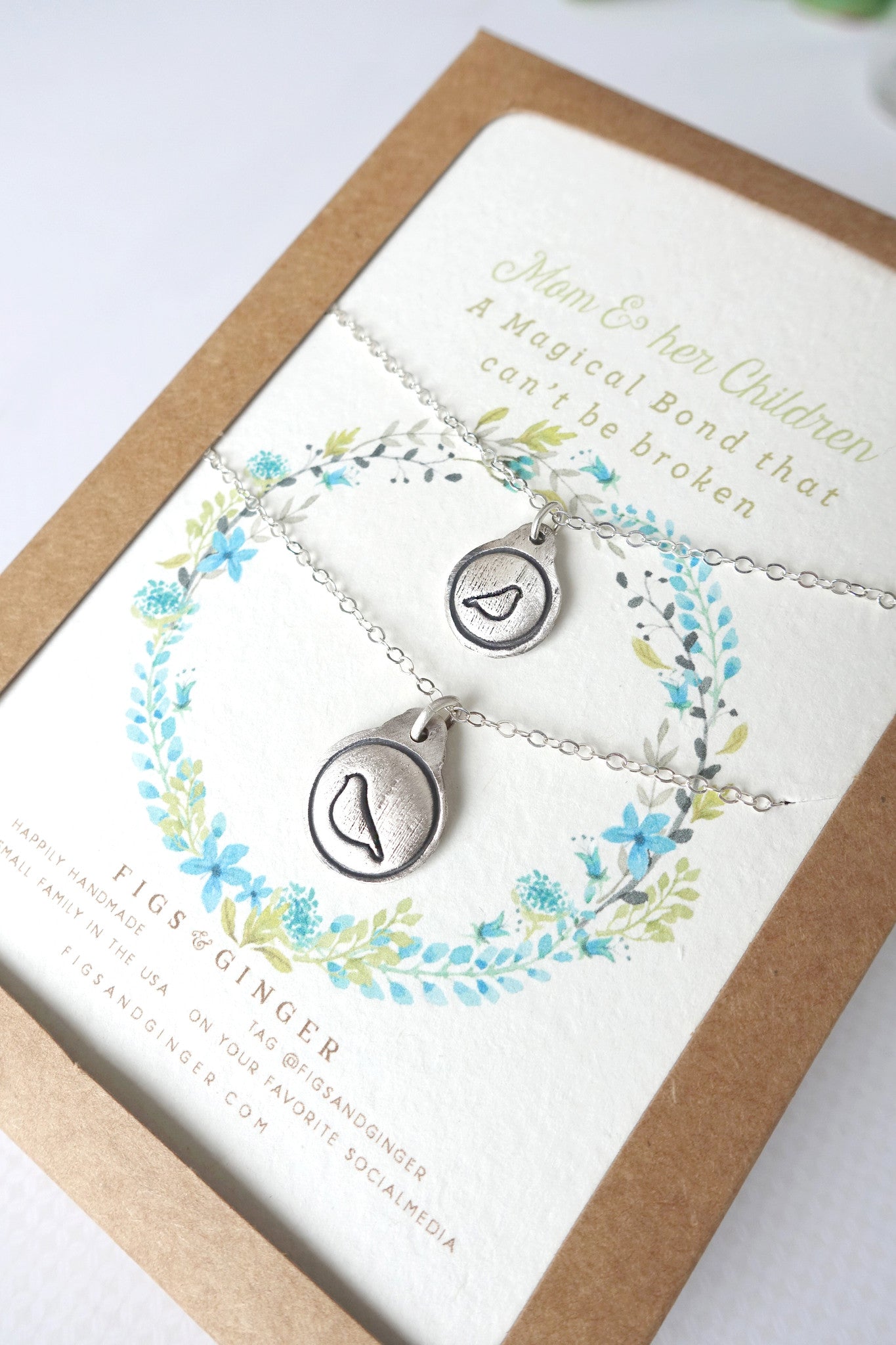 Mama bird necklace shop